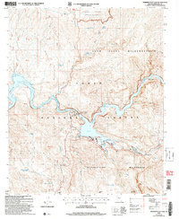 Mormon Flat Dam 2004 topographic map thumbnail