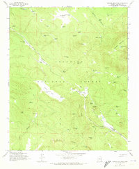 Mormon Mountain 1965 topographic map thumbnail