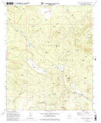 Mormon Mountain 1965 topographic map thumbnail