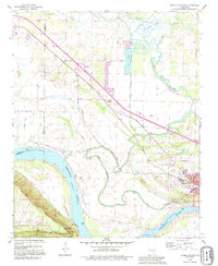 Morrilton West 1991 topographic map thumbnail