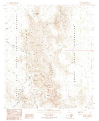 Mount Ajo 1990 topographic map thumbnail