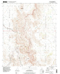 Mount Ajo 1996 topographic map thumbnail