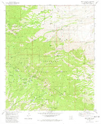 Mount Bigelow 1981 topographic map thumbnail