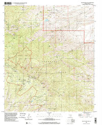 Mount Bigelow 1996 topographic map thumbnail