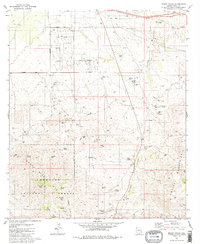 Mount Fagan 1981 topographic map thumbnail