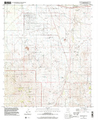 Mount Fagan 1996 topographic map thumbnail