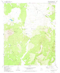 Mount Hope 1980 topographic map thumbnail