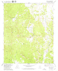 Mount Josh 1979 topographic map thumbnail