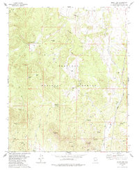 Mount Josh 1979 topographic map thumbnail