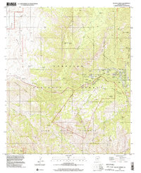 Mount Lemmon 1996 topographic map thumbnail