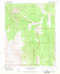 Mount Logan 1967 topographic map thumbnail