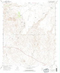 Mount Triplet 1966 topographic map thumbnail
