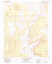 Mount Trumbull NE 1967 topographic map thumbnail