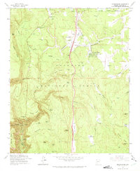 Mountainaire 1962 topographic map thumbnail