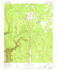 Mountainaire 1962 topographic map thumbnail