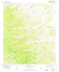 Mt. Graham 1972 topographic map thumbnail