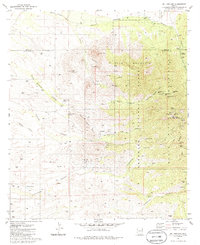 Mt. Hopkins topographic map thumbnail