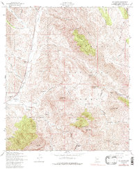 Mt. Hughes 1958 topographic map thumbnail