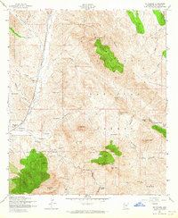 Mt. Hughes 1958 topographic map thumbnail