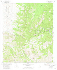 Mt. Lemmon 1981 topographic map thumbnail