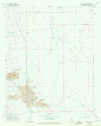 Mt. Tipton SE 1968 topographic map thumbnail