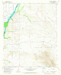 Mule Wash 1964 topographic map thumbnail