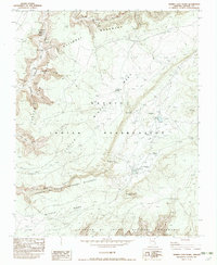 Mummy Cave Ruins topographic map thumbnail
