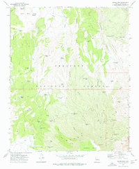 Munds Draw 1973 topographic map thumbnail