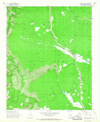Munds Park 1965 topographic map thumbnail