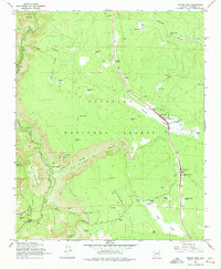 Munds Park 1965 topographic map thumbnail