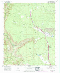 Munds Park 1965 topographic map thumbnail