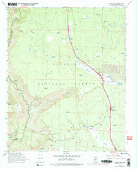Munds Park 1965 topographic map thumbnail