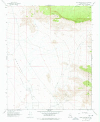 Music Mountains NW 1968 topographic map thumbnail