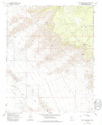Music Mountains SE 1968 topographic map thumbnail