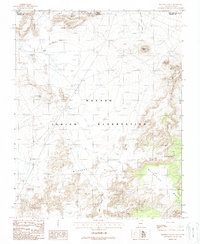 Mystery Valley 1988 topographic map thumbnail