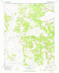 Na Ah Tee Canyon 1973 topographic map thumbnail