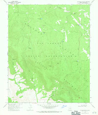 Natanes Mts NW 1967 topographic map thumbnail
