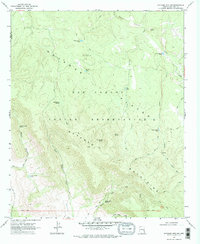 Natanes Mts NW 1967 topographic map thumbnail