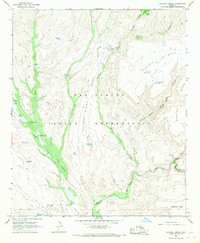 Natural Corral 1966 topographic map thumbnail