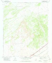 Navajo North 1972 topographic map thumbnail