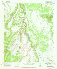 Nelson Reservoir 1969 topographic map thumbnail