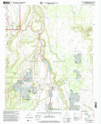 Nelson Reservoir 1997 topographic map thumbnail