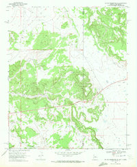 Nelson Reservoir NE 1968 topographic map thumbnail