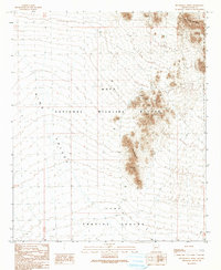 Neversweat Ridge 1990 topographic map thumbnail