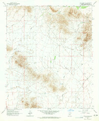 New River SE 1964 topographic map thumbnail