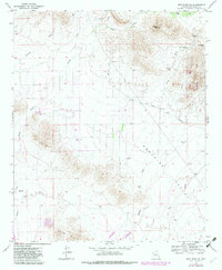 New River SE 1964 topographic map thumbnail