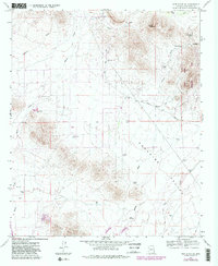 New River SE 1964 topographic map thumbnail