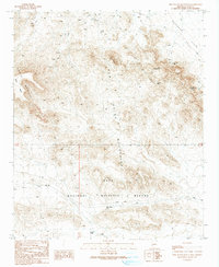 New Water Mountains 1990 topographic map thumbnail