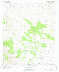 Ninetysix Hills NE 1966 topographic map thumbnail