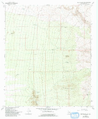 Ninetysix Hills NW 1966 topographic map thumbnail